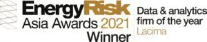Energy Risk Asia Awards - Lacima wins Innovation of the Year a for new LNG Analytics solution, as well as Data & Analytics firm of the Year 2 ERAA21 DAFotY