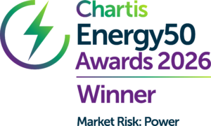 Chartis Energy50 Market Risk: Power award Chartis Energy50 Market Risk: Power award logo